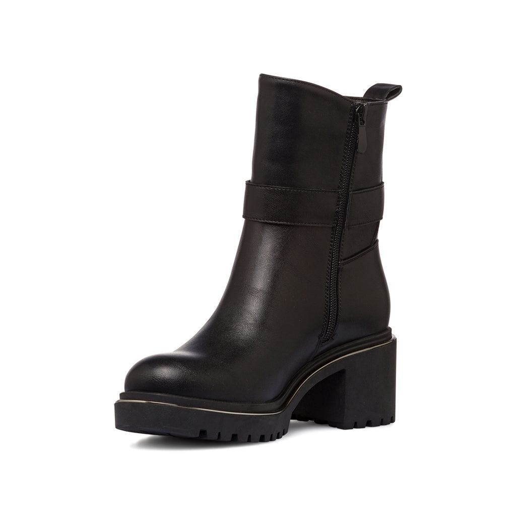 Stivaletti con tacco 6 cm neri da donna Lora Ferres