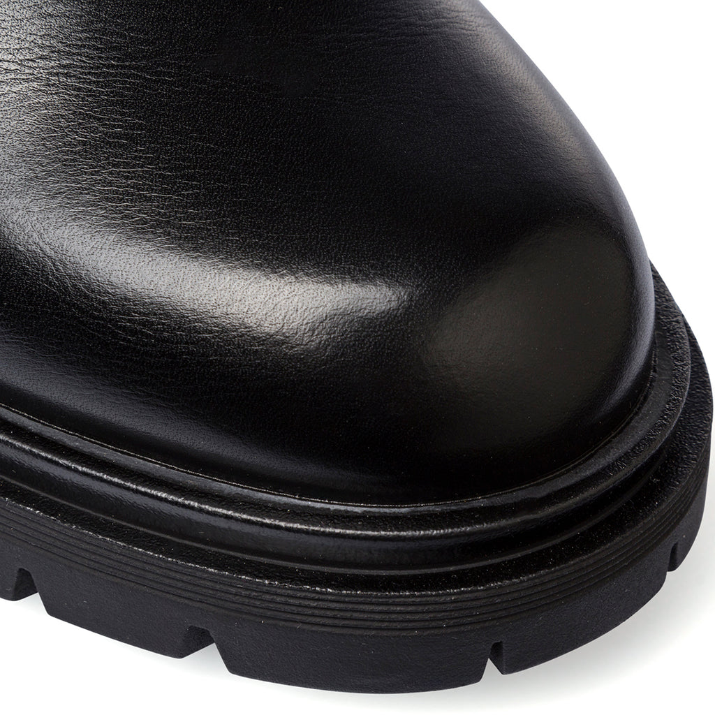 Stivaletti chunky neri con tacco 7,5 cm da donna Lora Ferres