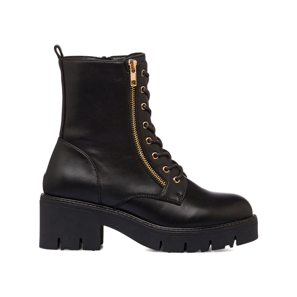Stivaletti neri da donna con zip Swish Jeans