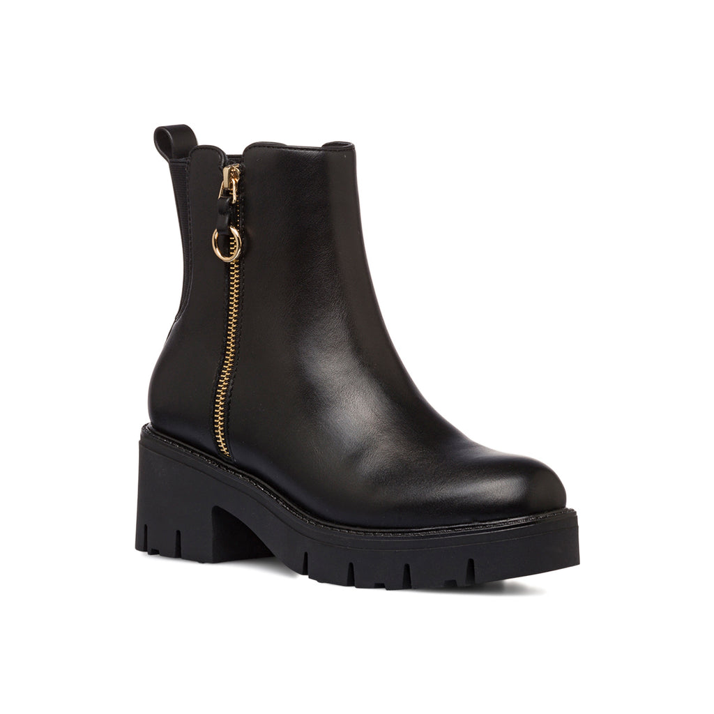 Stivaletti neri con zip da Donna Swish Jeans