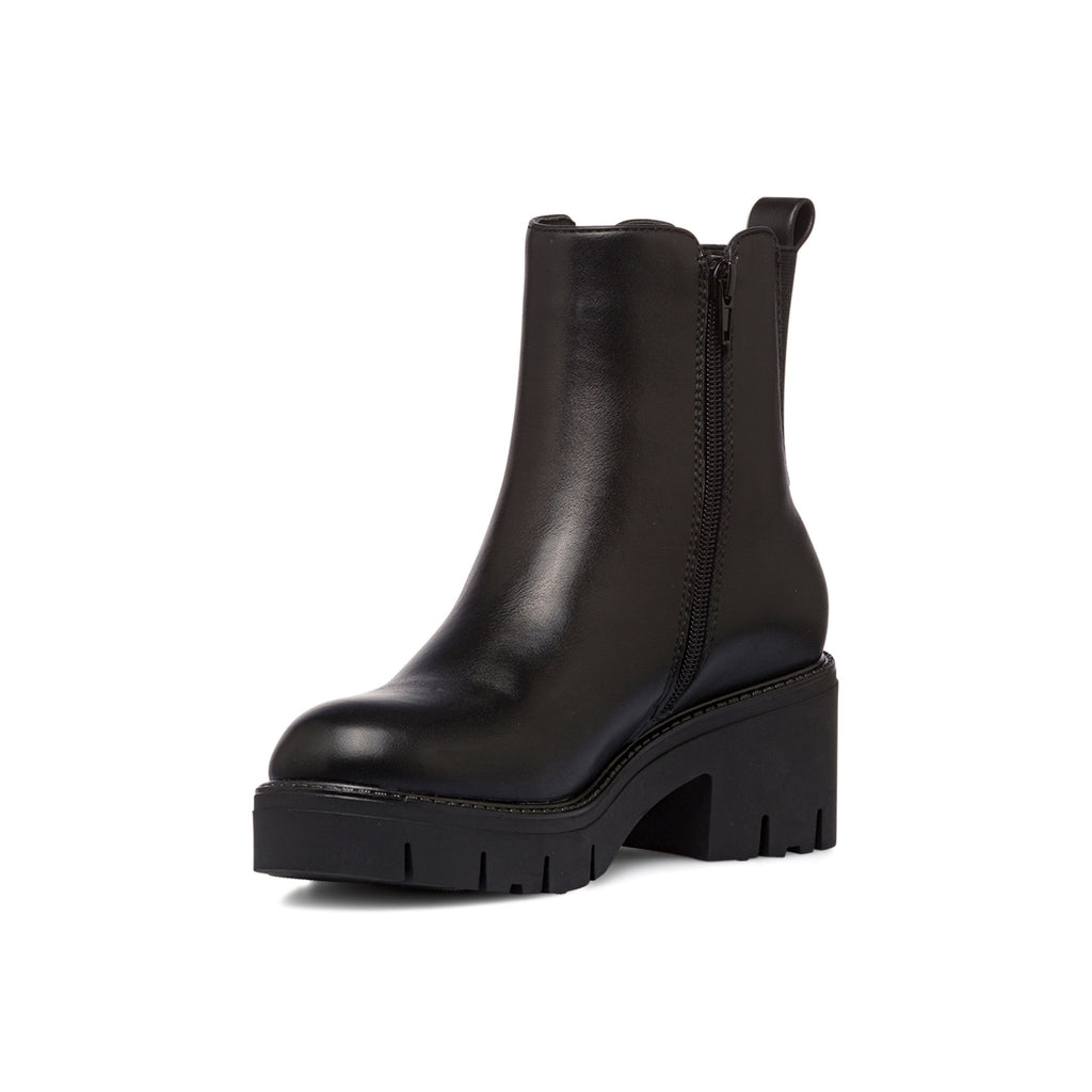 Stivaletti neri con zip da Donna Swish Jeans