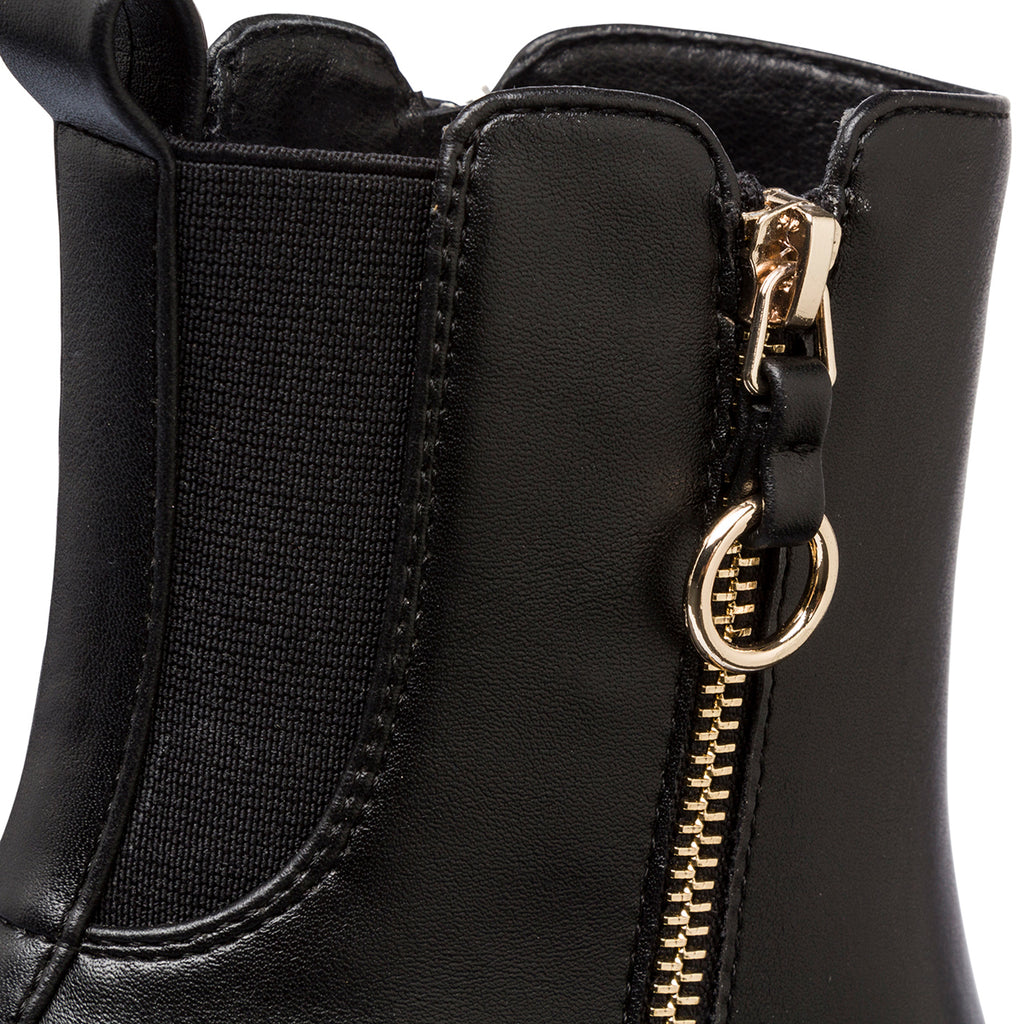 Stivaletti neri con zip da Donna Swish Jeans