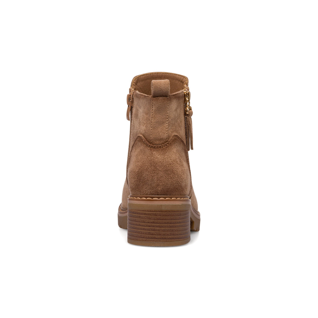 Stivaletti khaki da donna effetto scamosciato Lora Ferres