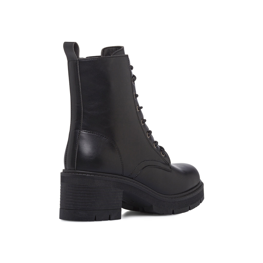 Anfibi neri da Donna con tacco 6 cm Lora Ferres