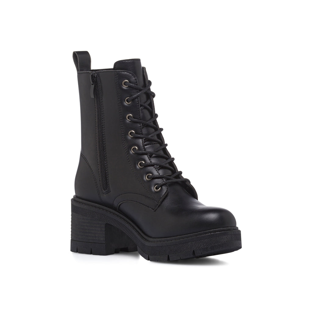 Anfibi neri da Donna con tacco 6 cm Lora Ferres