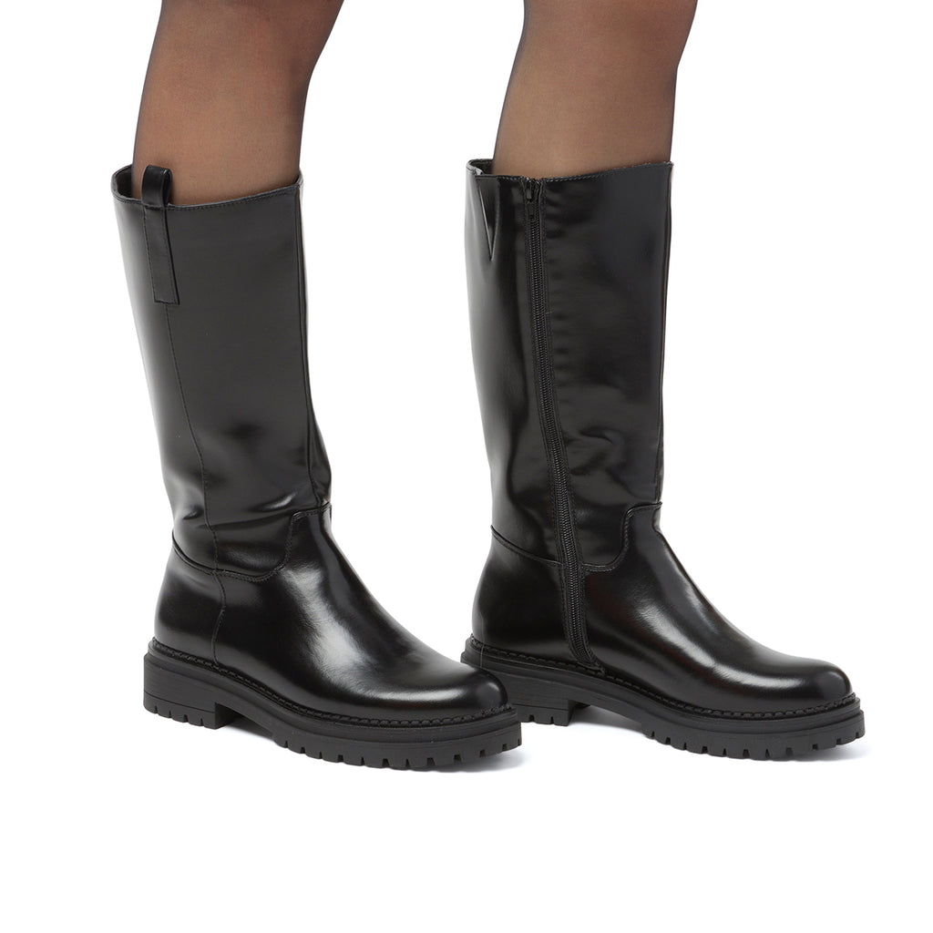 Stivali neri da Donna con zip Swish Jeans