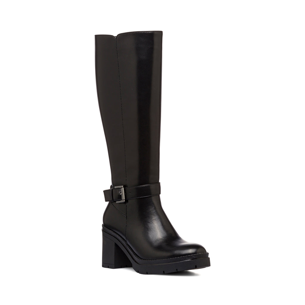 Stivali neri da Donna con fibbia e tacco 7,5 cm Swish Jeans