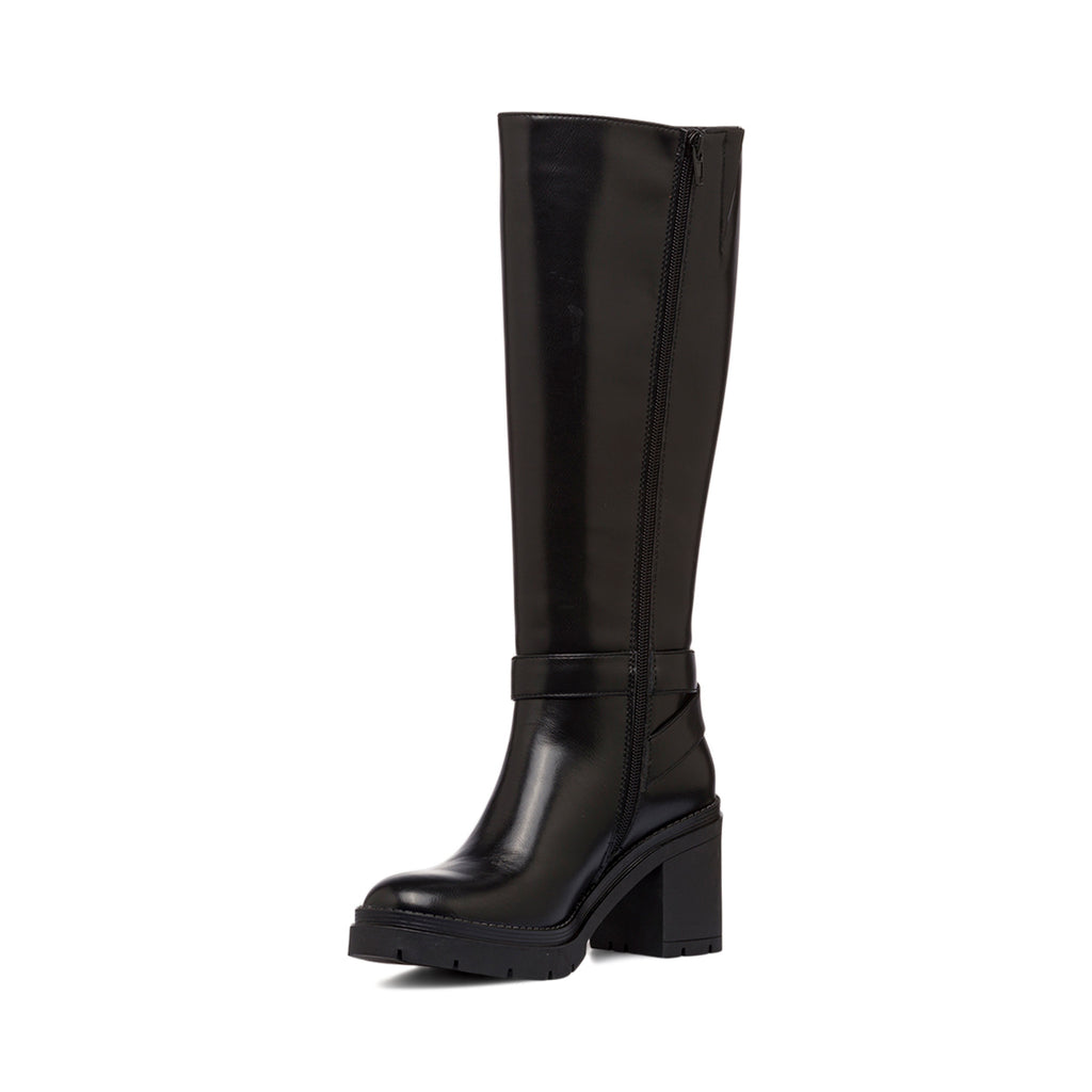 Stivali neri da Donna con fibbia e tacco 7,5 cm Swish Jeans