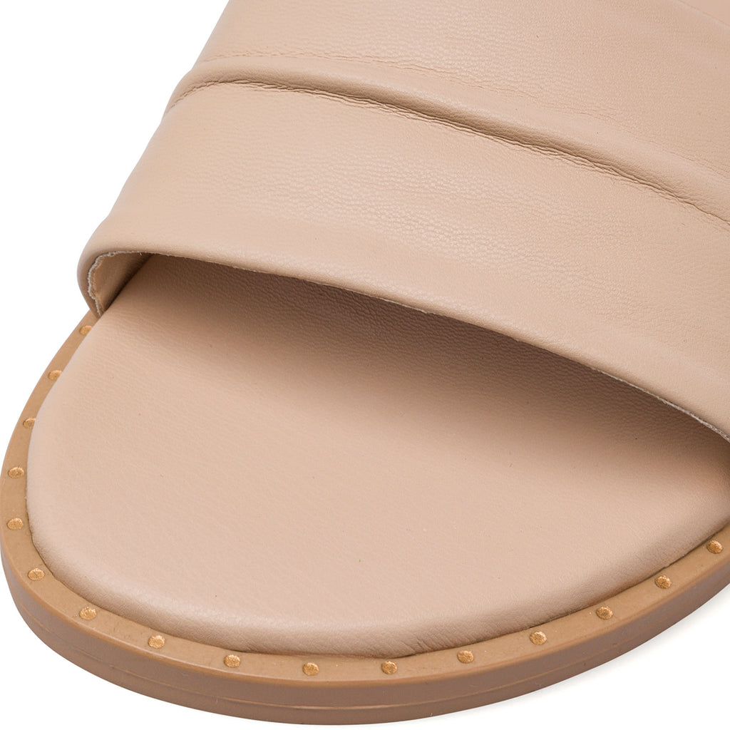 Sandali flat Nude da Donna con cinturino alla caviglia Swish Jeans