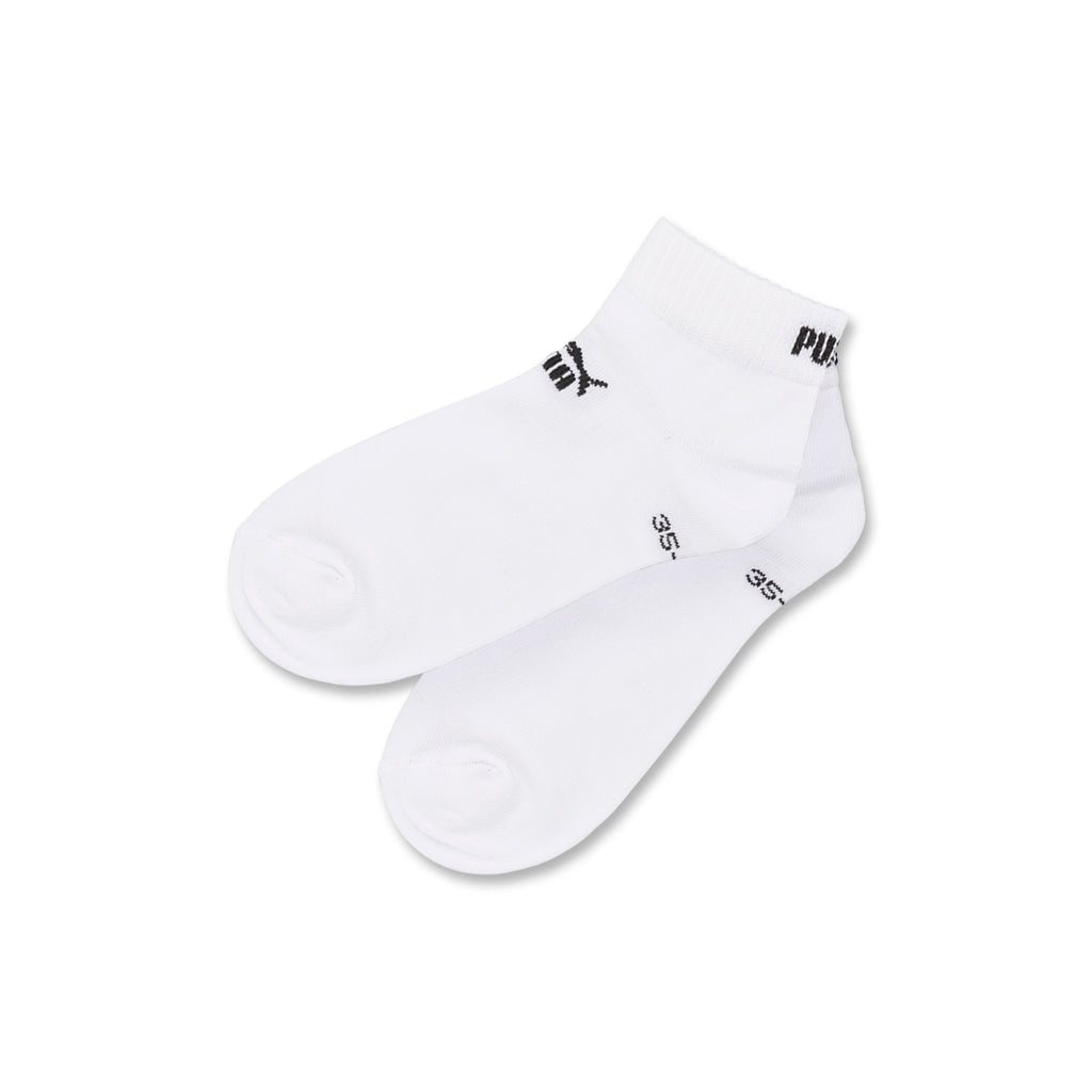 Calzini corti bianchi in cotone Unisex Puma