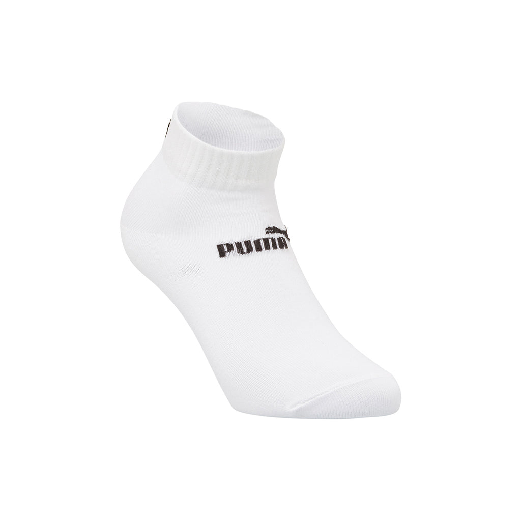 Calzini corti bianchi in cotone Unisex Puma
