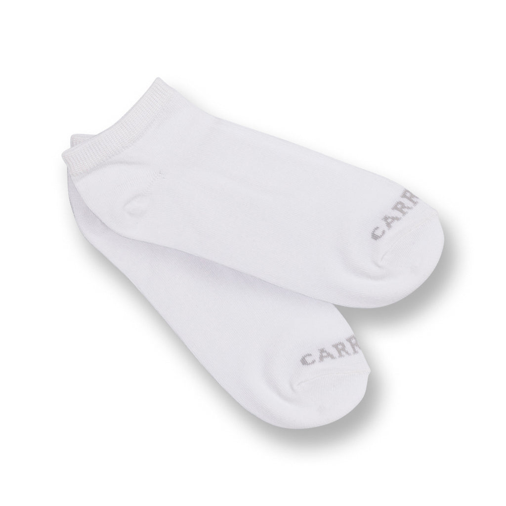 Carrera Jeans 7 Paia Calzini Bianchi da Unisex con logo frontale