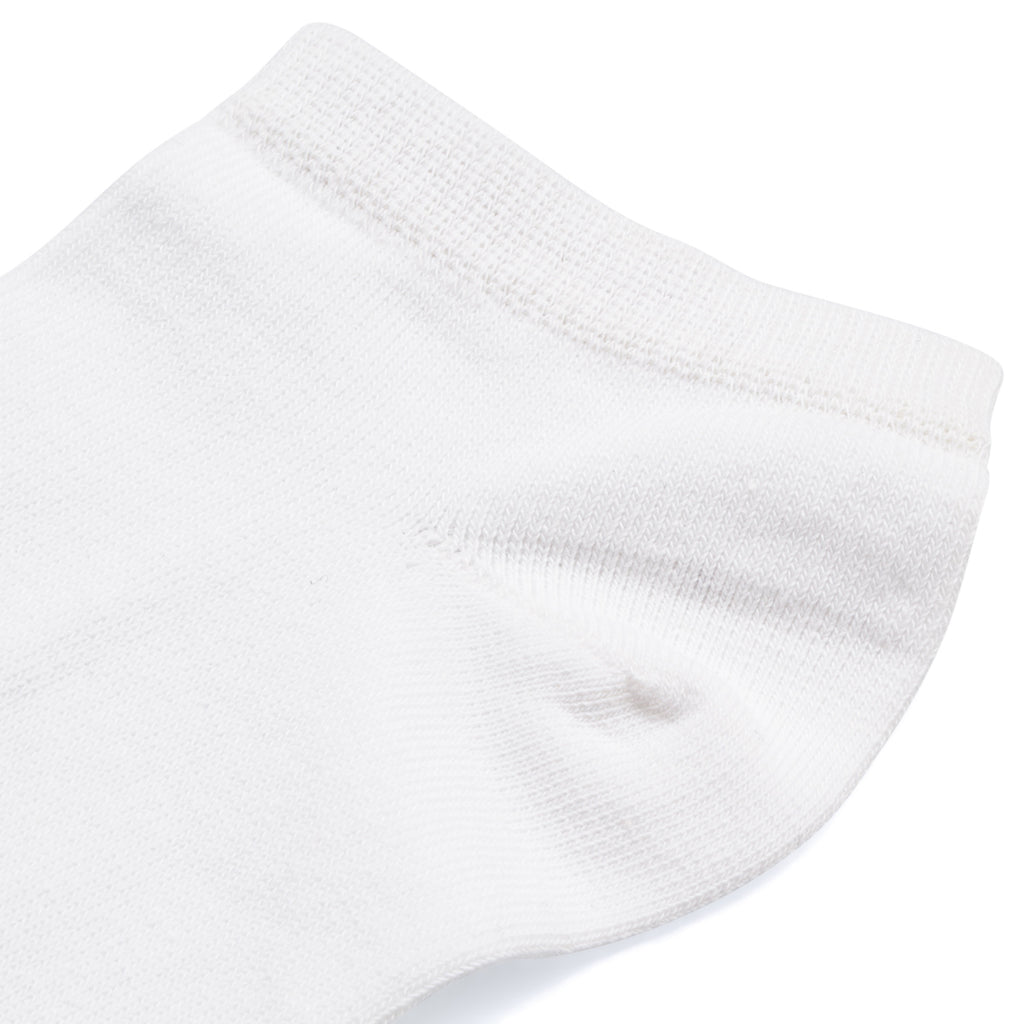 Carrera Jeans 7 Paia Calzini Bianchi da Unisex con logo frontale