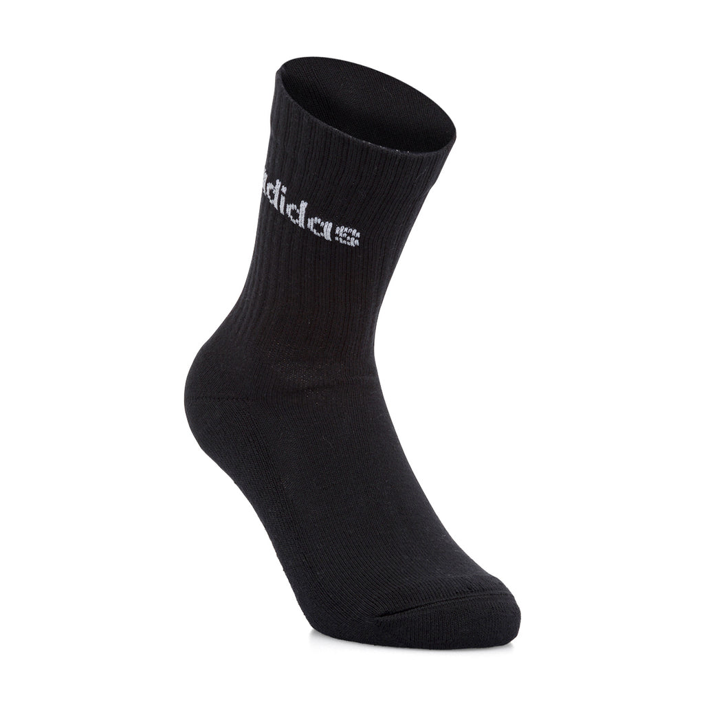 Pacco da 3 calzini neri, bianchi e grigi adidas Thin Linear-Cut