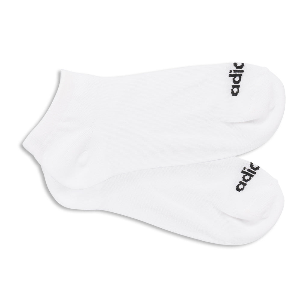 Pacco da 3 calzini bianchi da uomo adidas Thin Linear-Cut