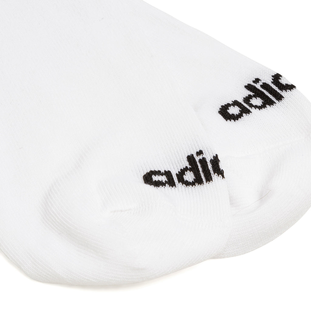 Pacco da 3 calzini bianchi da uomo adidas Thin Linear-Cut