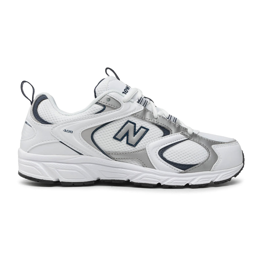 Sneakers Rétro Uomo bianche con dettagli neri New Balance 408