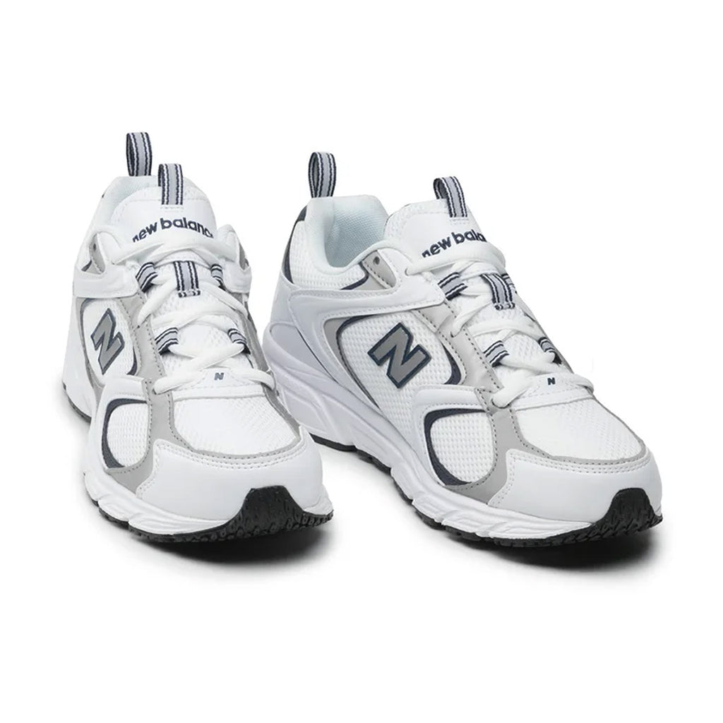 Sneakers Rétro Uomo bianche con dettagli neri New Balance 408