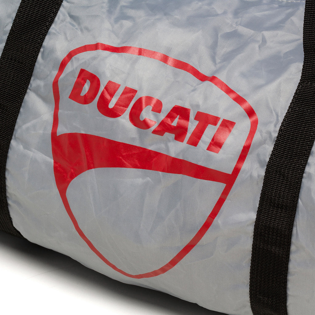 Borsone foldable grigio in nylon Ducati