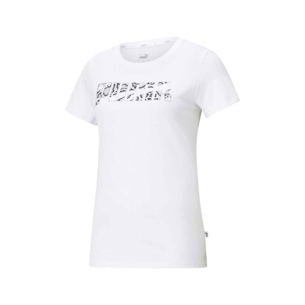 T-shirt bianca Puma Rebel Graphic