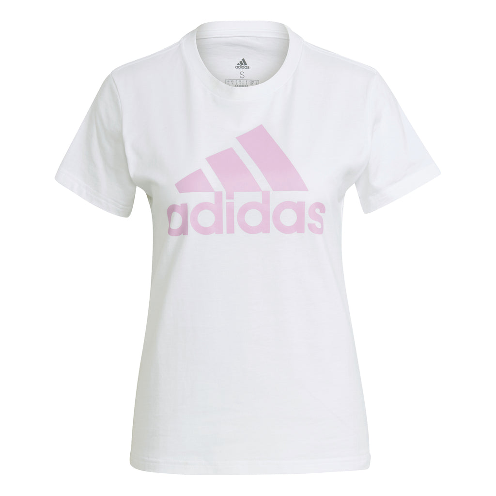 T-shirt bianca adidas LOUNGEWEAR Essentials Logo Tee