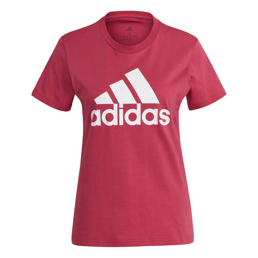 T-shirt rosa adidas LOUNGEWEAR Essentials Logo Tee