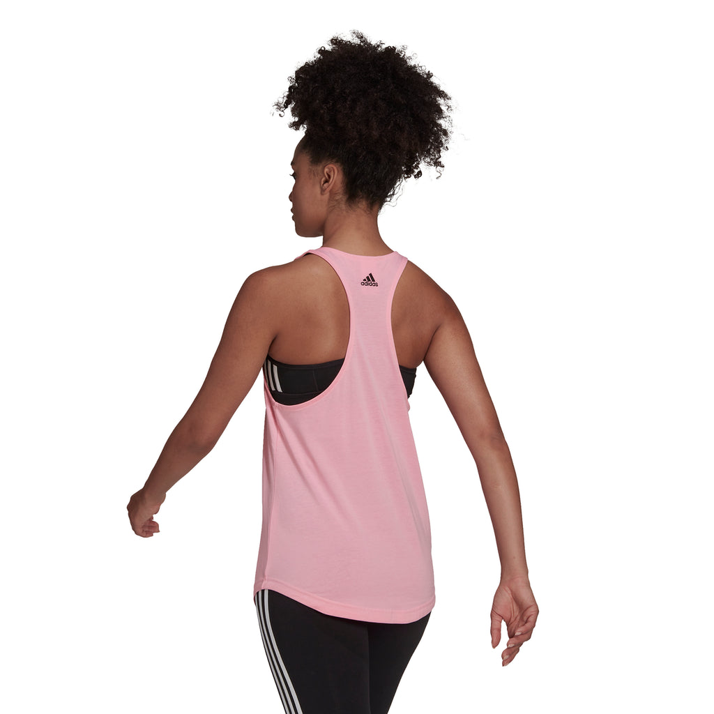 Canotta rosa da donna adidas LOUNGEWEAR Essentials Loose Logo