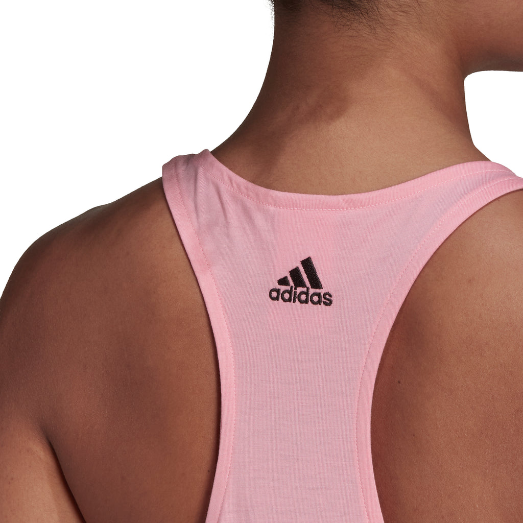 Canotta rosa da donna adidas LOUNGEWEAR Essentials Loose Logo