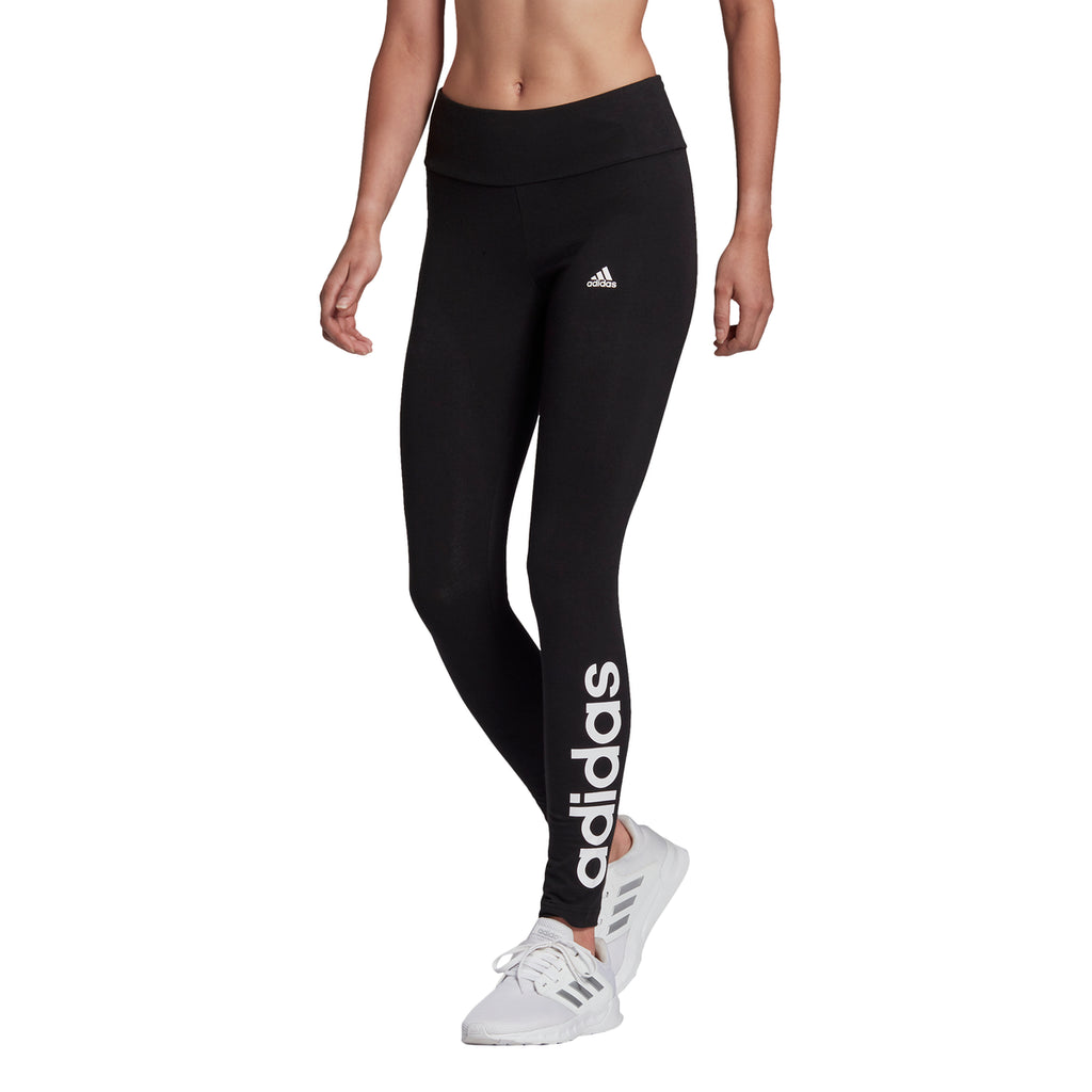 Leggings neri adidas LOUNGEWEAR Essentials High-Waisted Logo