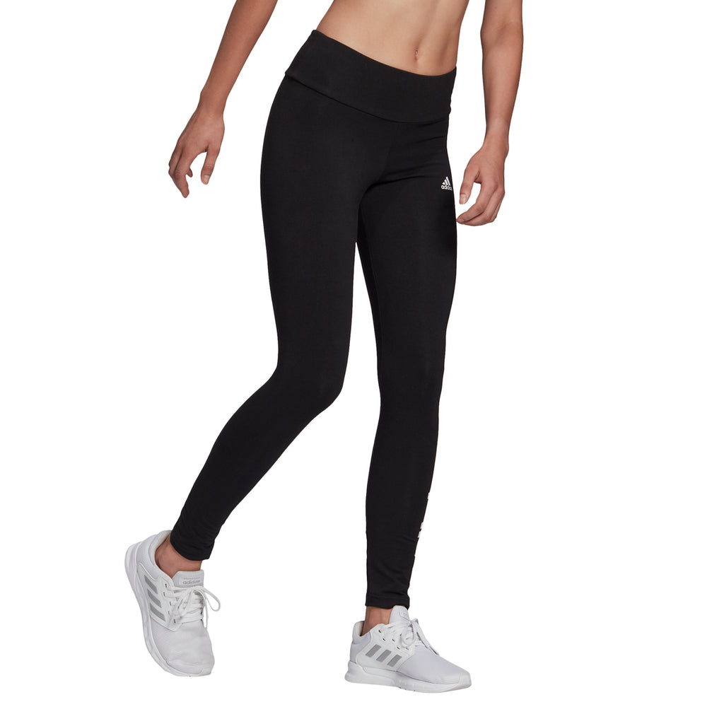 Leggings neri adidas LOUNGEWEAR Essentials High-Waisted Logo