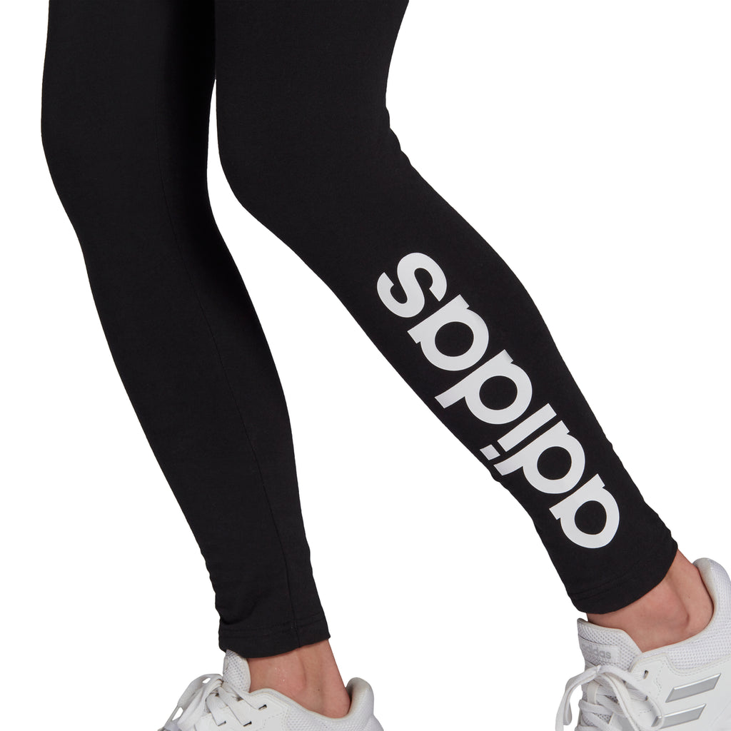 Leggings neri adidas LOUNGEWEAR Essentials High-Waisted Logo