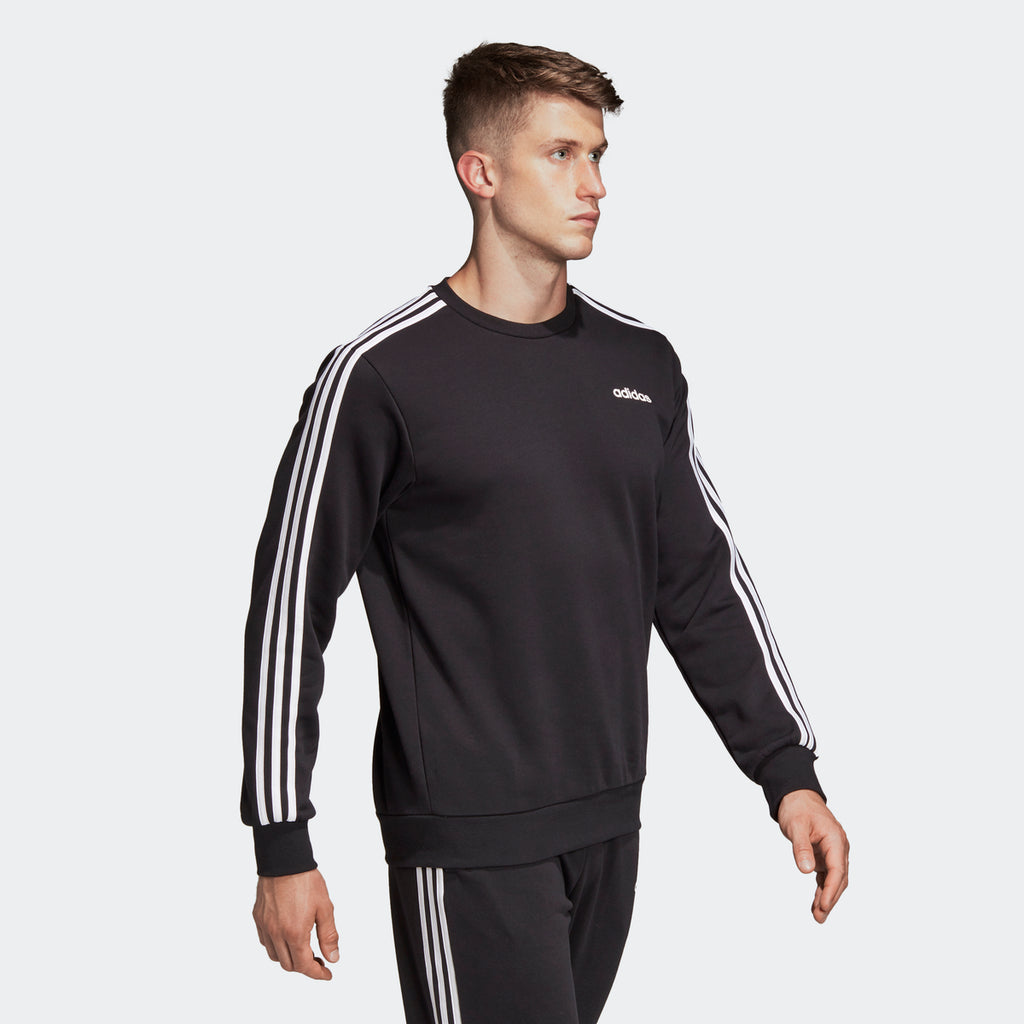 Felpa girocollo adidas Essentials 3-Stripes