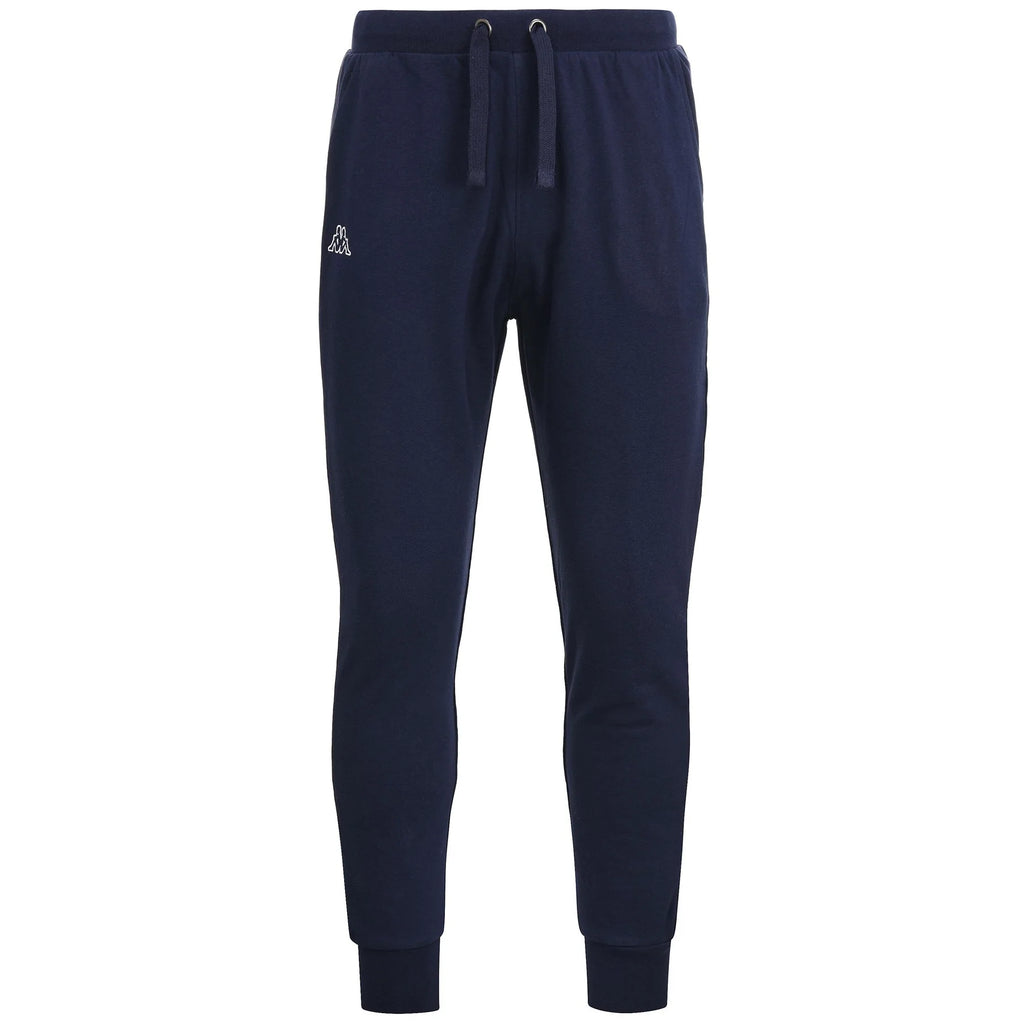 Pantaloni joggers blu da uomo con logo Kappa Logo Zanty