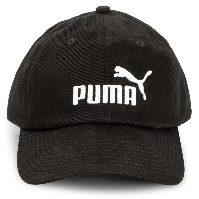 Cappellino nero con logo Puma Essentials
