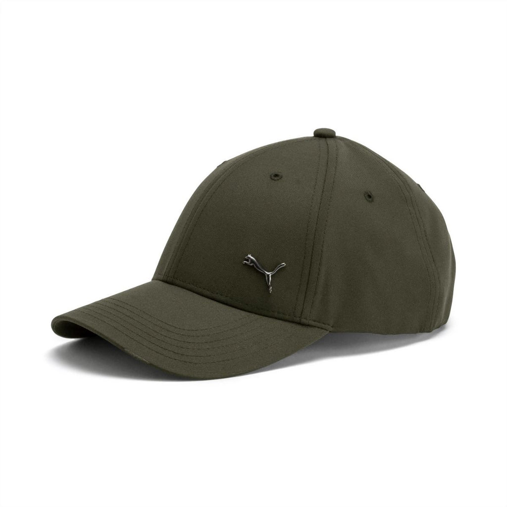 Cappellino verde con logo in metallo Puma Metal Cap