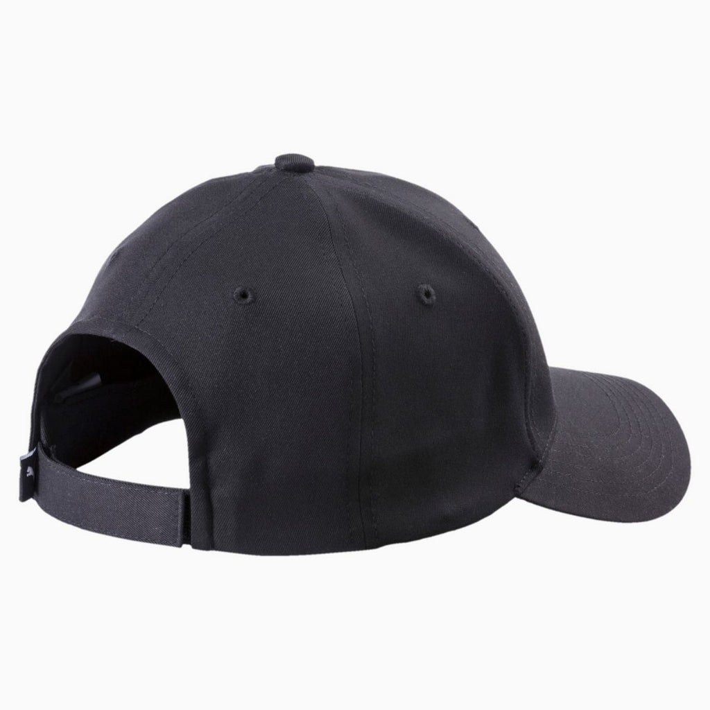 Cappellino nero con logo in metallo Puma Metal Cap