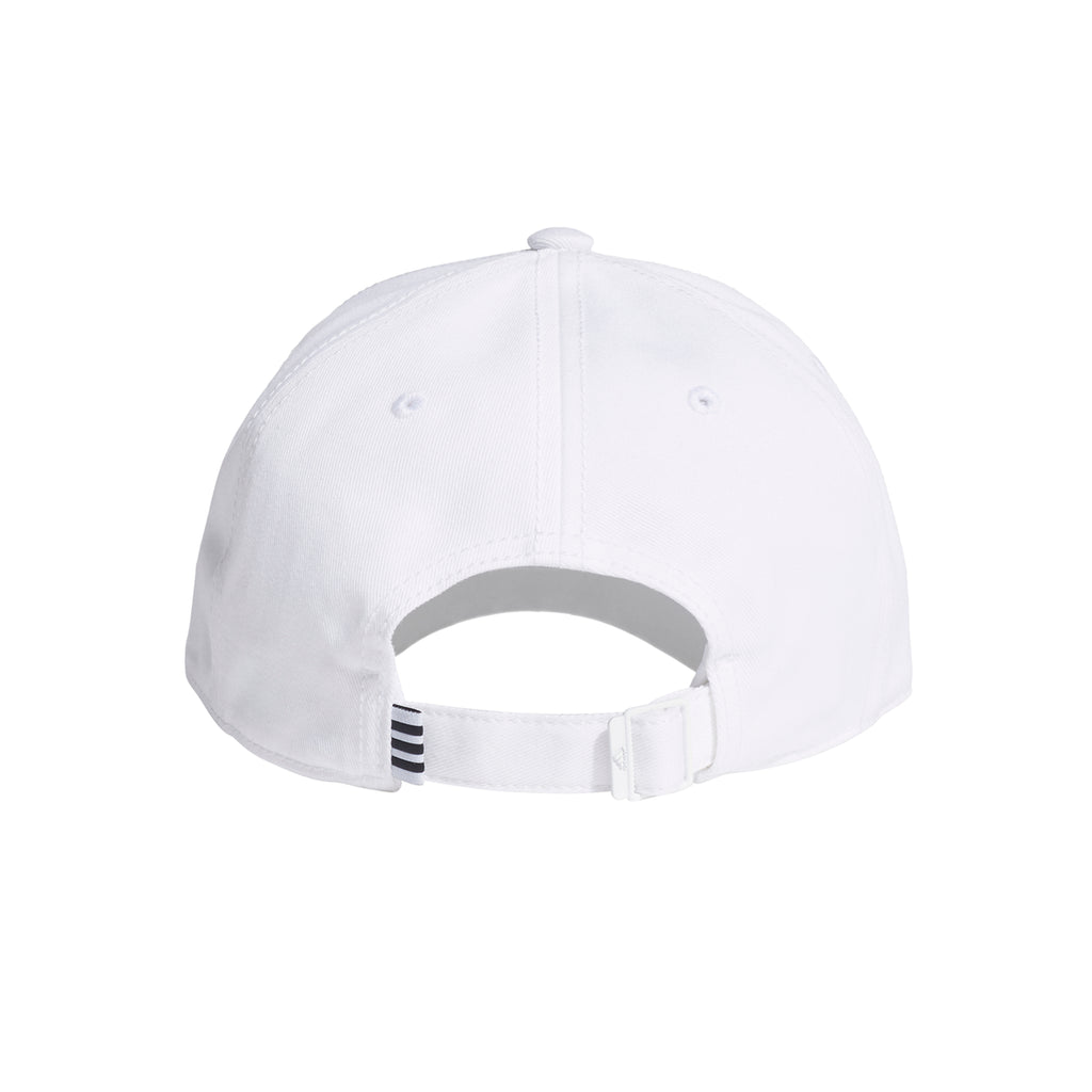Cappellino bianco da baseball adidas 3-Stripes