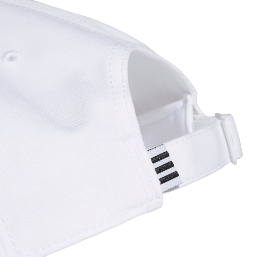 Cappellino bianco da baseball adidas 3-Stripes