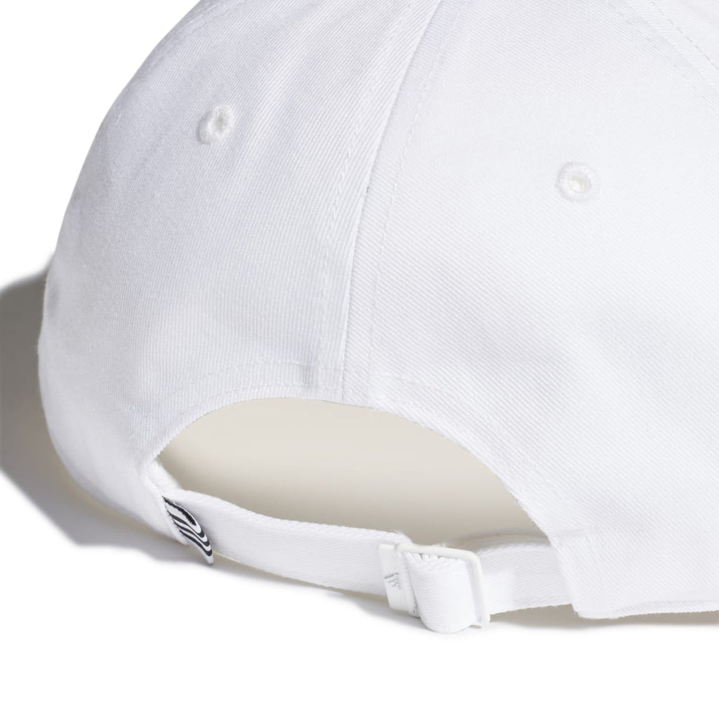 Cappellino bianco con logo ricamato adidas Baseball