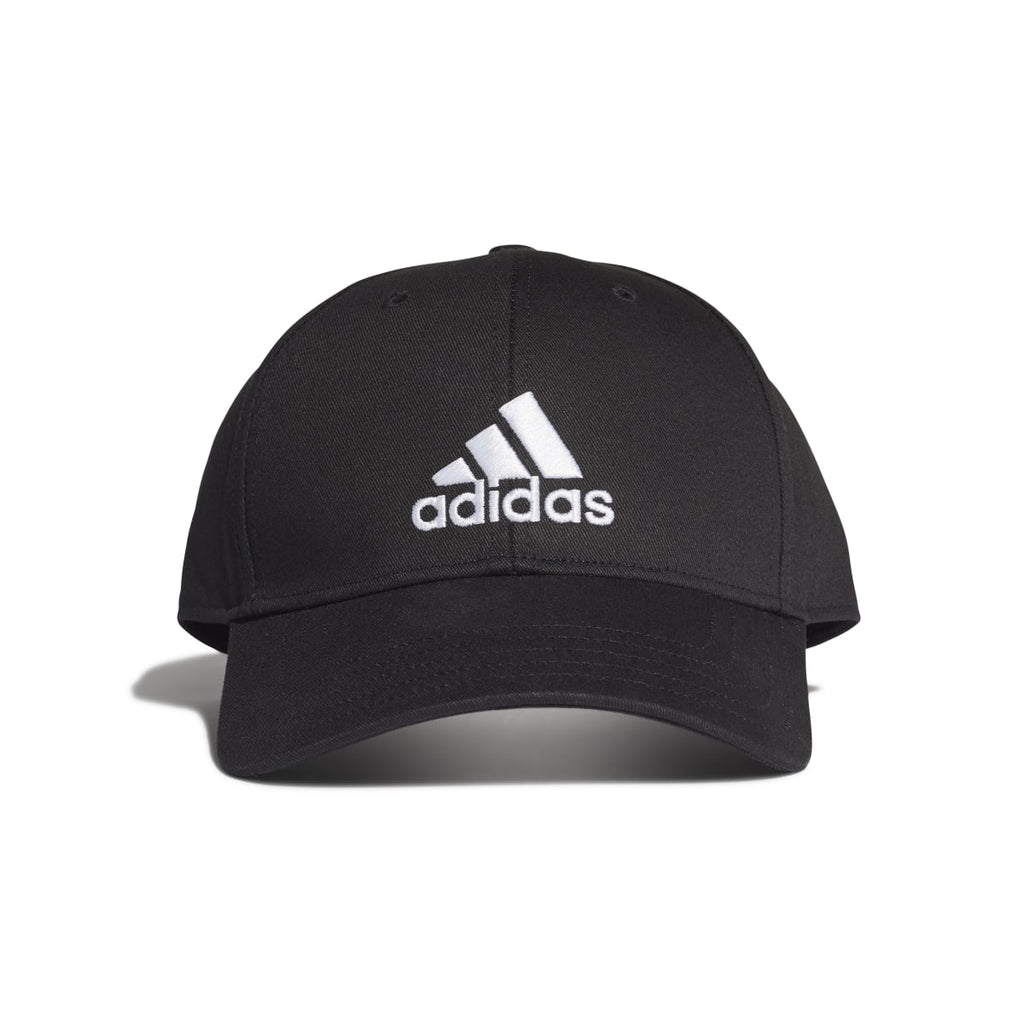 Cappellino nero con logo ricamato adidas Baseball