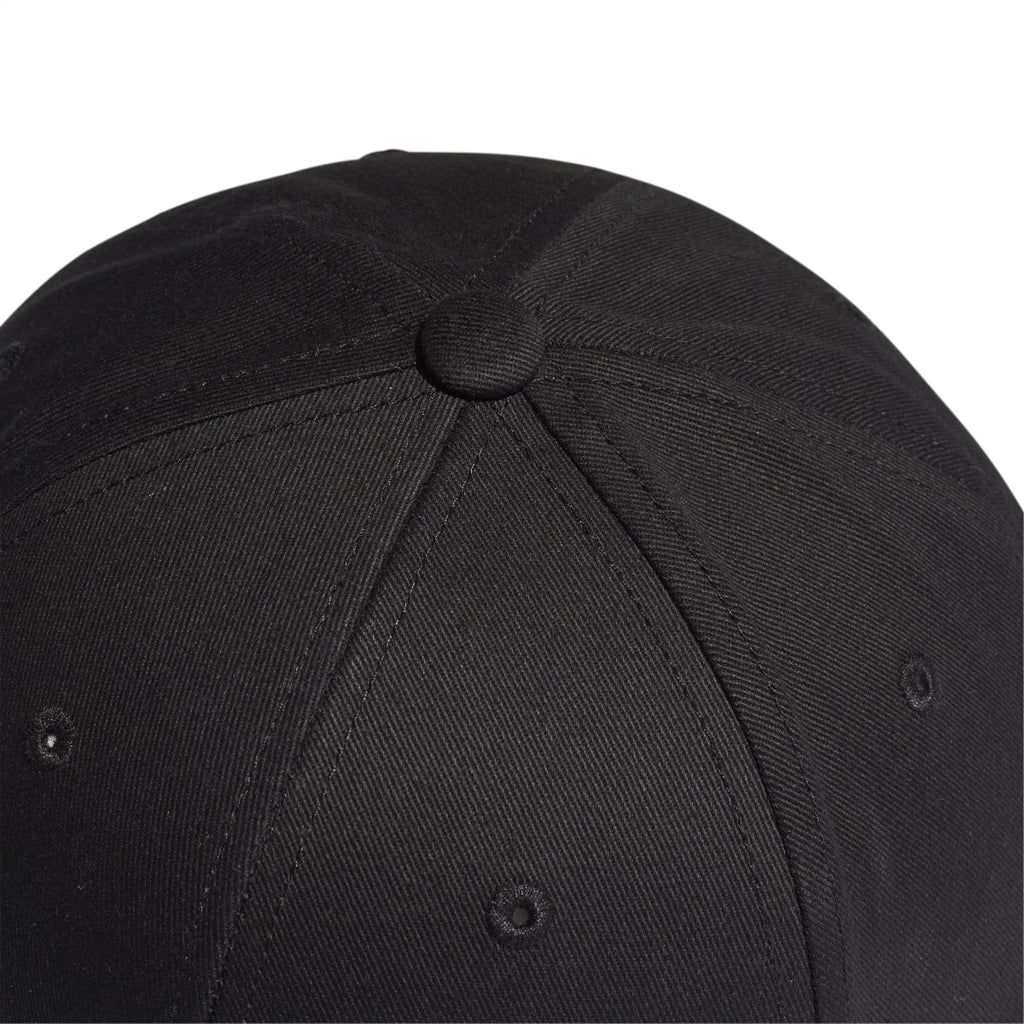 Cappellino nero con logo ricamato adidas Baseball