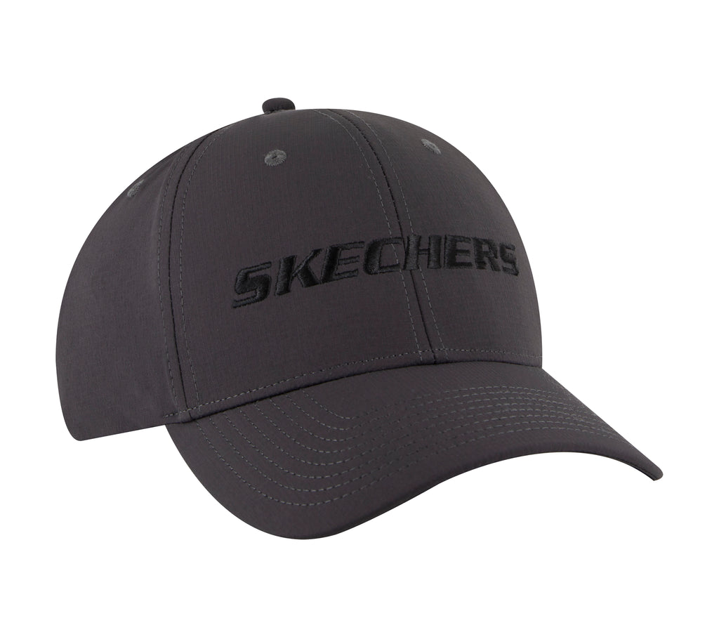 Cappellino da baseball nero con logo ricamato Skechers Tearstop