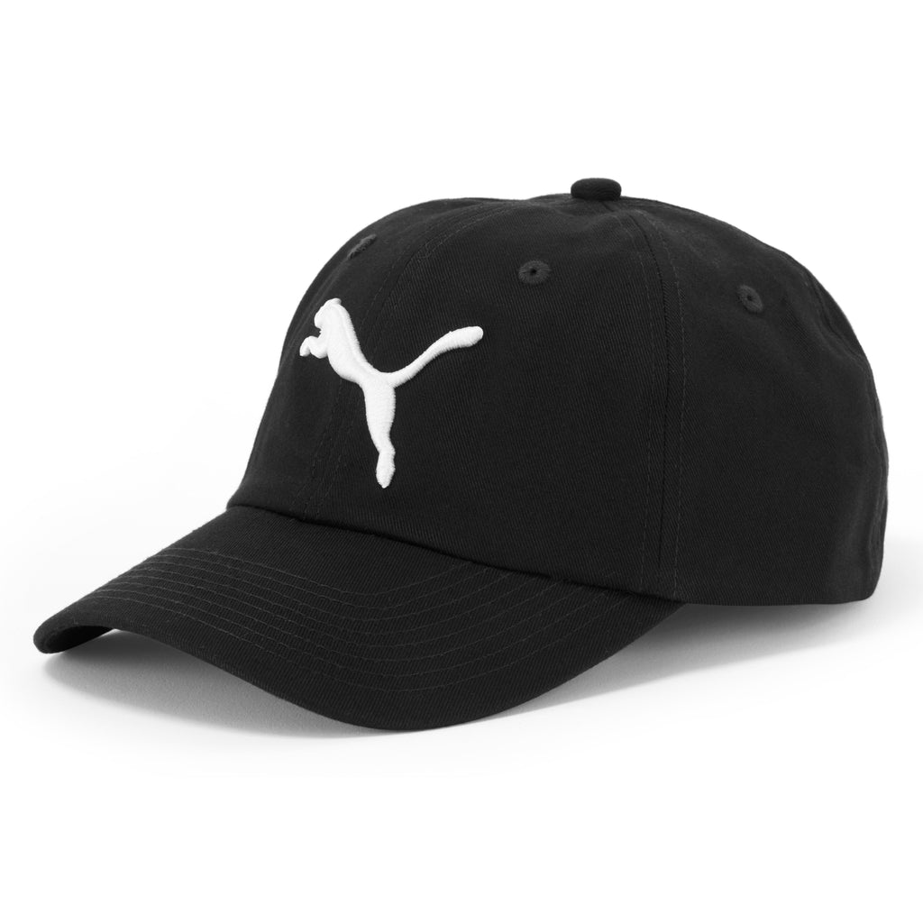 Cappellino nero con logo bianco Puma Big Cat