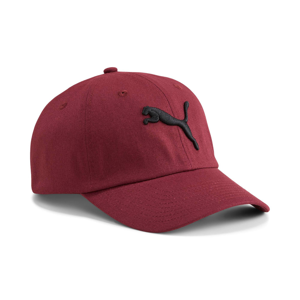 Cappellino bordeaux con logo nero Puma Essentials