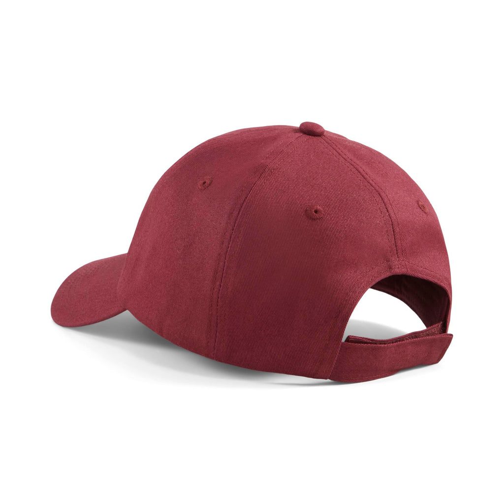 Cappellino bordeaux con logo nero Puma Essentials