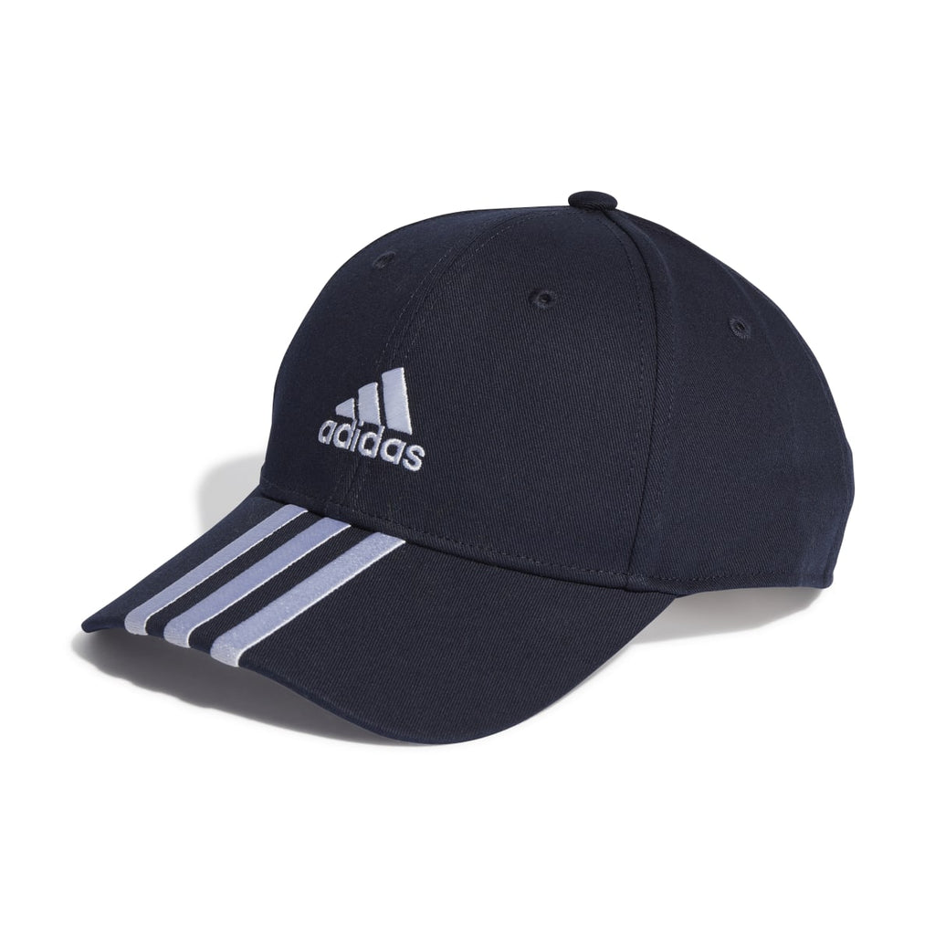 Cappellino da baseball blu adidas 3-stripes Cotton Twill