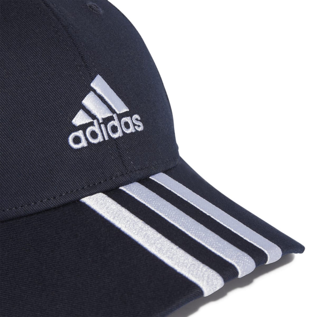 Cappellino da baseball blu adidas 3-stripes Cotton Twill