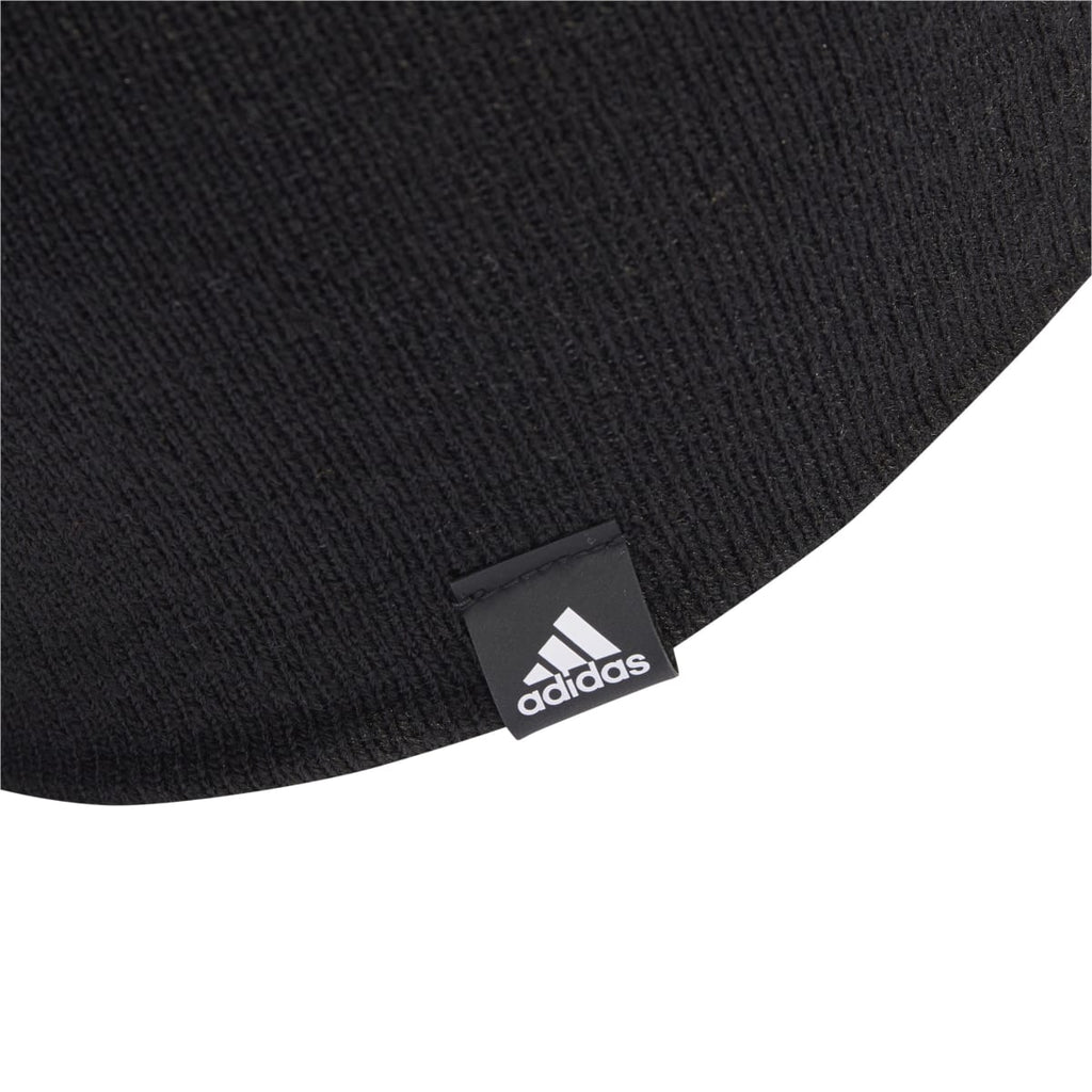 Berretto nero con maxi-logo bianco adidas Daily