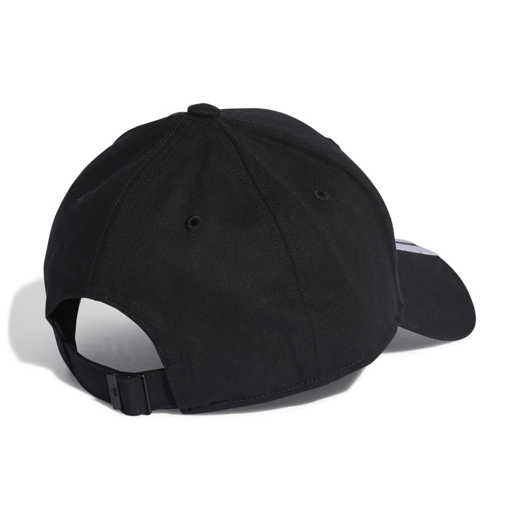 Cappellino da baseball nero adidas 3-stripes Cotton Twill