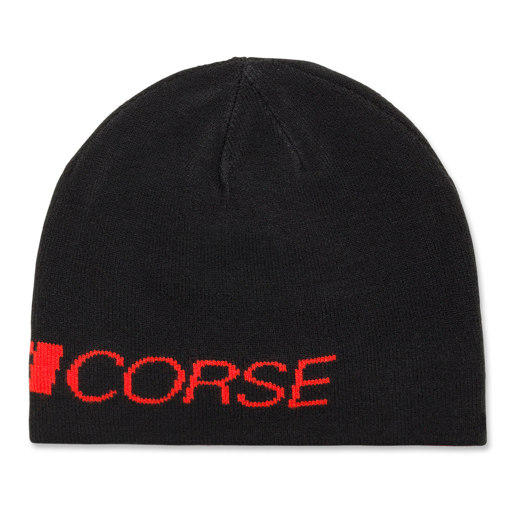 Berretto invernale nero con logo rosso Ducati Corse Shanghai